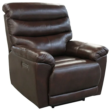 Power Recliner with Adjustable Headrest and Power Lumbar Support